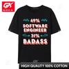 Software Engineer Badass Grappige Developer Humor Ontwerp T-shirts Nieuwe Collectie Casual Student T-shirt Gepersonaliseerd T-shirt