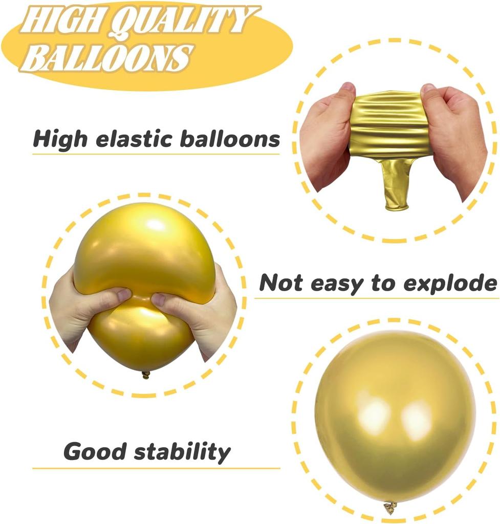 100pcs 12Inch Black Pink Gold Blue Latex Balloons Matte Balloon for Party Birthday Baby Shower Wedding Holiday Decoration