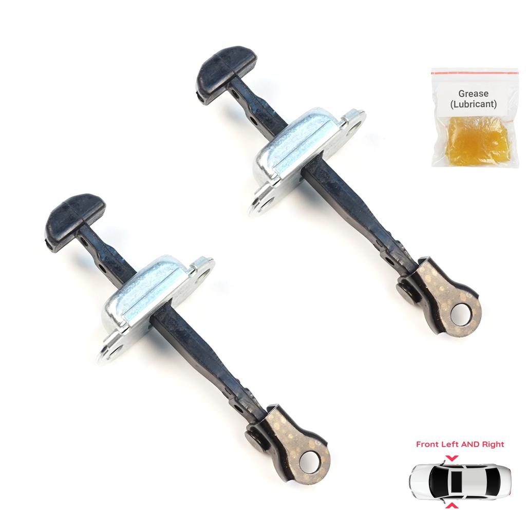 EDP1675-1 2 Pieces Front Door Hinge Brake Stop Check Assy Limiter Strap for Mitsubishi L200 Triton MK4 KA KB 2004-2018 Pajero Sport MK2 KH KG 5702A080