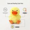 Cute Yellow Duck Plush Toy Doll with Simulated Call