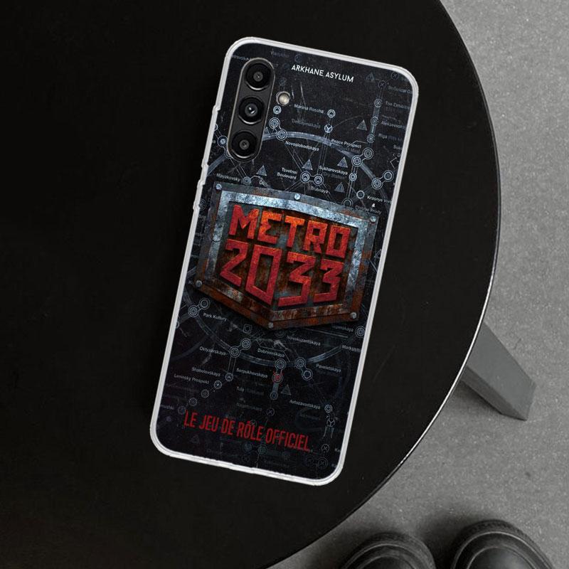 Metro 2033 Phone Case Cover for Samsung Galaxy A17 A16 A26 A36 A56 A57 A37 A15 A25 A35 A55 A14 A24 A34 A54 A13 A23 A33 A53 Galax