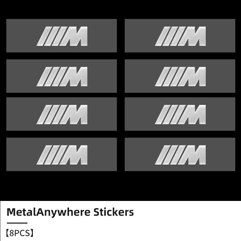 Car Sticker 2025 Hot 3D Car Logo Stickers Metal Letter Car Stickers Interior Decoration For BMW E46 E90 E60 F10 E39 F30 E36 F20
