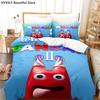 Banban Garten 3D Bettwäscheset Spiel Bettbezug Kissenbezüge Einzelbett Queen-Size King-Size Für Kinder Regenbogen Cartoon Bettbezug-Sets