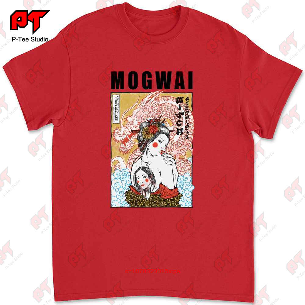 

Mogwai Rock Band Geisha Dragon Tattoo Yakuza Gv54 Tshirt 3UEL S