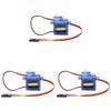 3/4/5pcs 4.2-6V SG90 9G Micro Gear Servo Motor Fixed-Wing Steering Engine 180/360 Degrees for RC Helicopter Aircraft Airplane