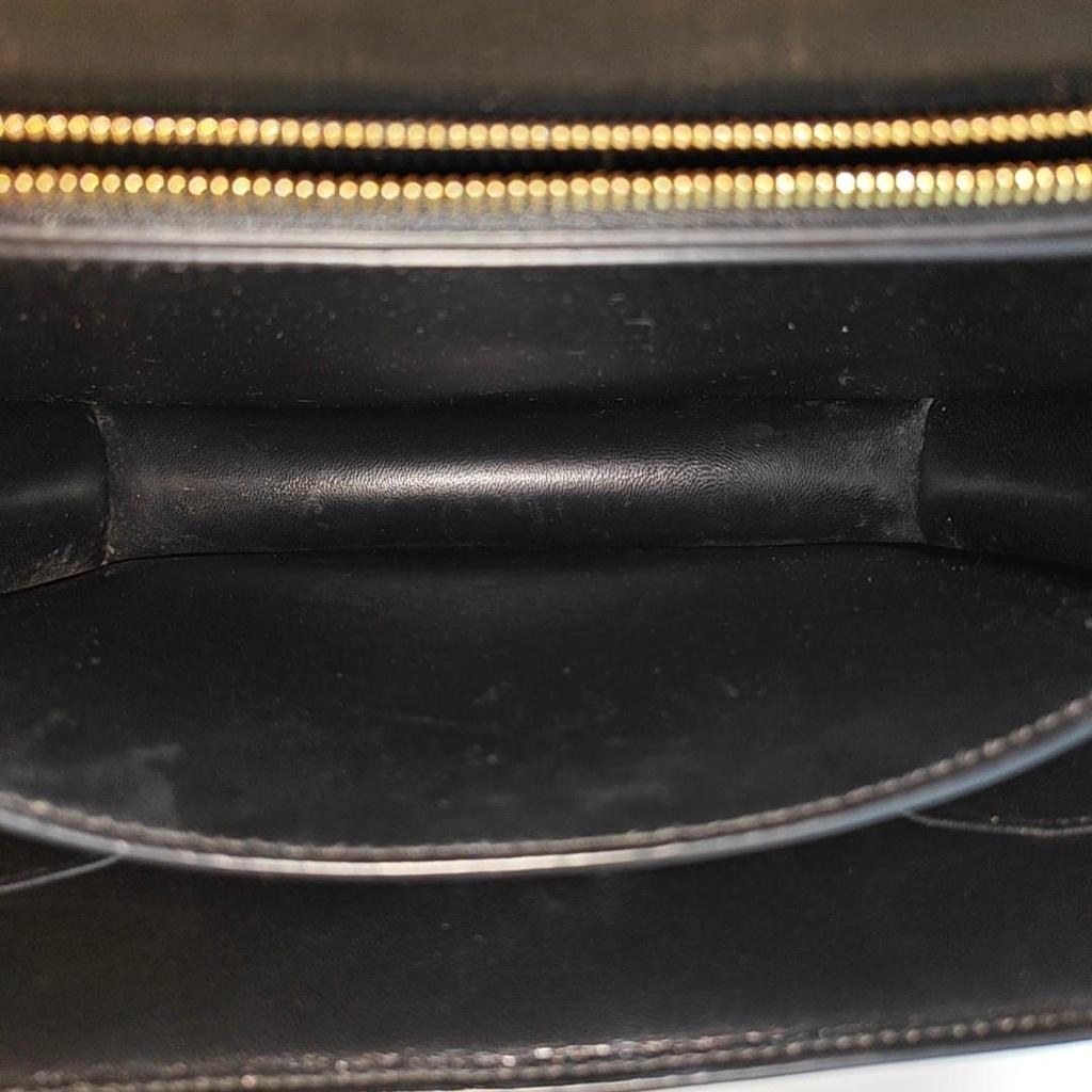 [Gebraucht] Klassische Box Polierte Goldene Schnalle Leder Tofu Tasche Umhängetasche Crossbody Tasche Mittel - Gut #1RJYFKA
