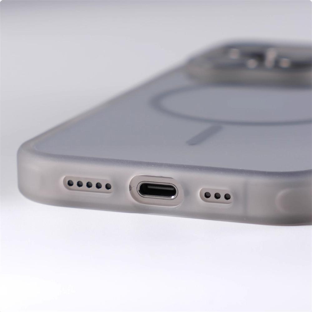 Transparent Shockproof For Magsafe Bumper Case for iPhone 17 Air 16 Pro Max 15 14 13 12 Magnetic Wireless Charging Clear Cover