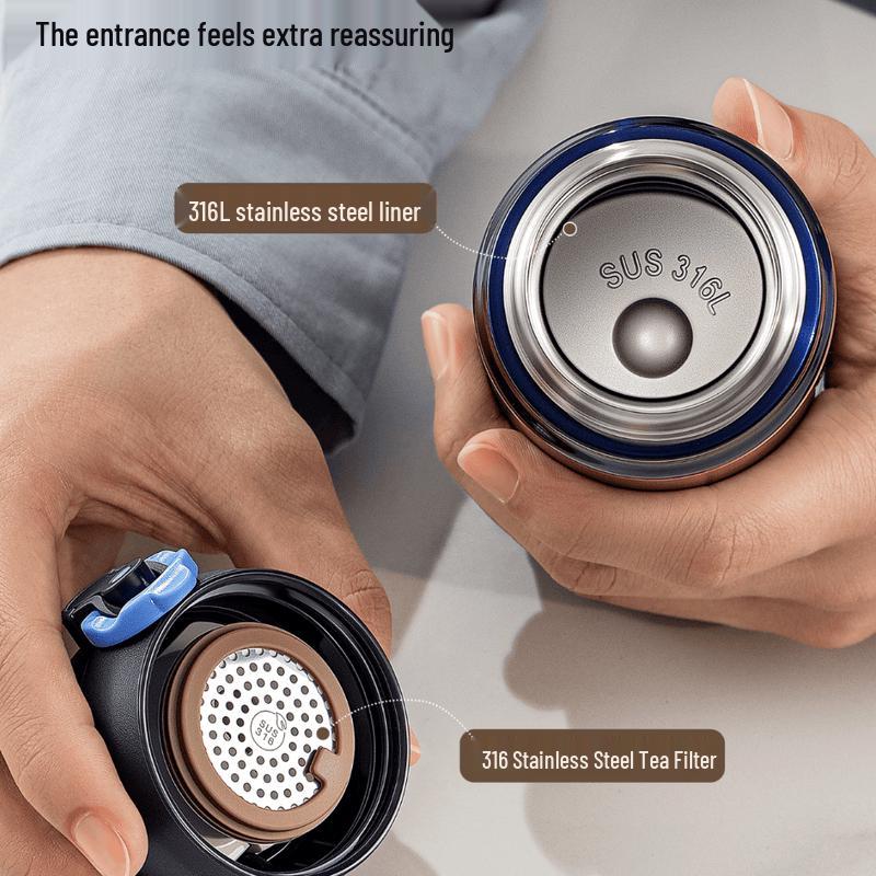Taifu High T2135 316 Stainless Steel Pop-up Lid Vacuum Flask