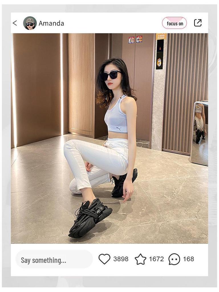 2024 Summer Unisex Space Shoes: Height-Increasing Thick Sole Casual Sneakers