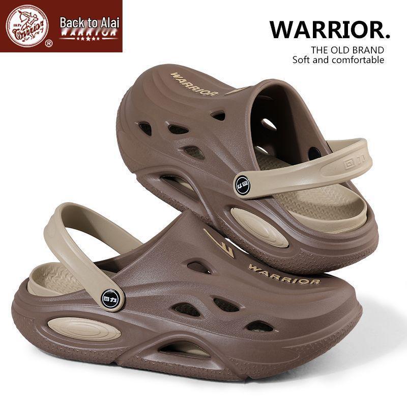 HuiLi Men s Quick-Dry Non-Slip Breathable Beach Crocs