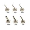 6pcs 45 Degree Curved Nozzles for QUICK 861DW Hot Air Rework Station Stainless Steel Compatible with Various Applications