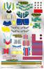 Danball Senki LBX Sticker 8 for LBX Fenrir LBX Pandora &