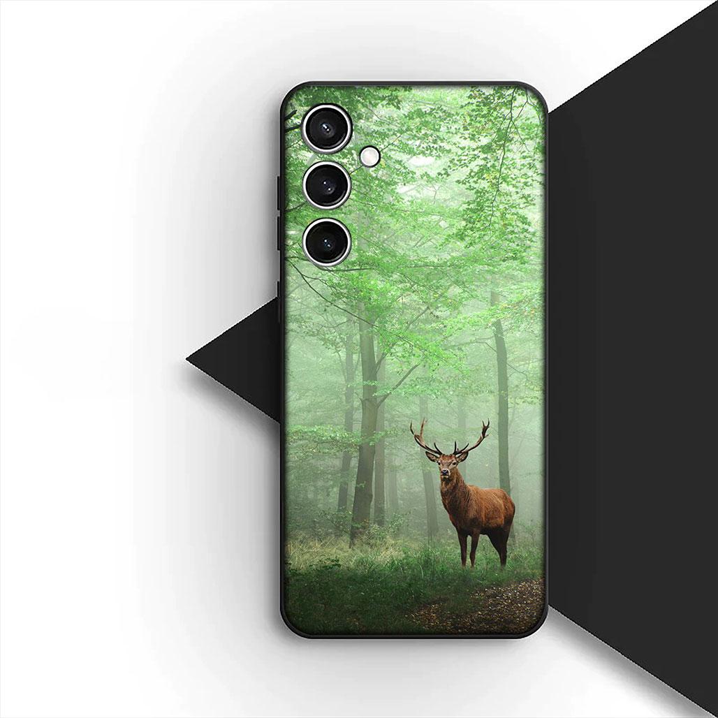 

Sika deer Squirrel Silicone Cover for Apple iPhone 17 12 13 Pro Max Mini ProMax 7 + 8 Plus Air 8+ Coque Phone Case iPhone17 Pro