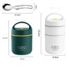 Vacuum Thermal Lunch Box Stainless Steel Insulated Lunch Bag Food Warmer Soup Cup Thermos Containers Lunch Box for Kids Tupper