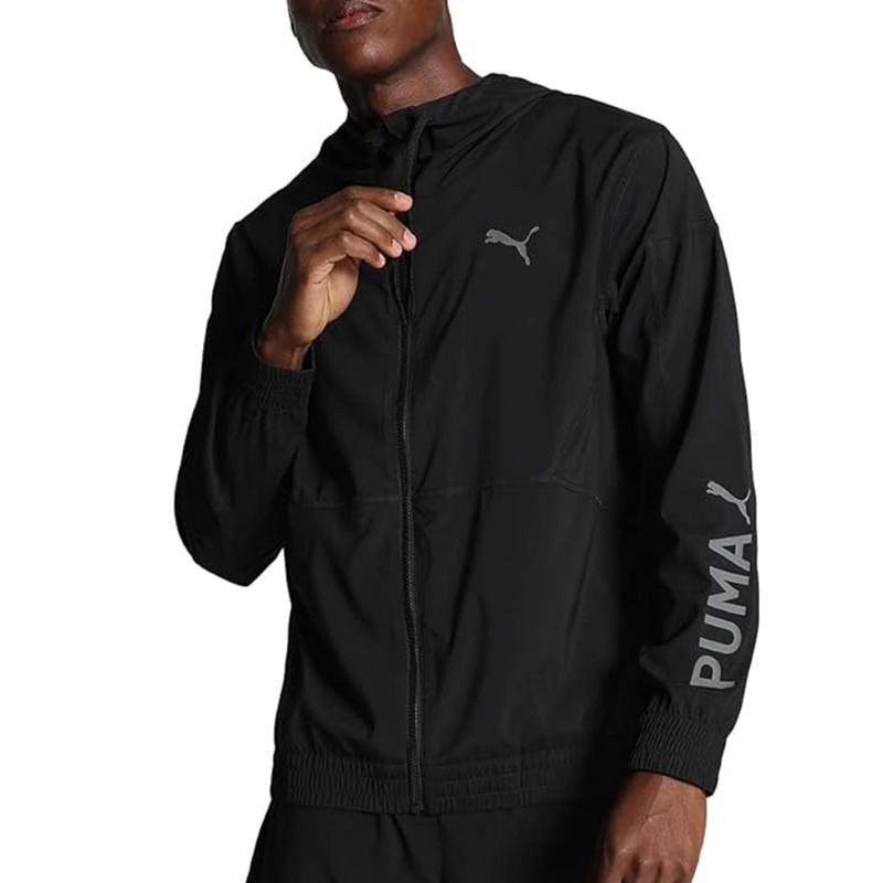 Puma Men' Jacket Black Fit Woven Jacket 522128 51
