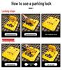 Thickened Manual Parking Spot Floor Lock - Anti-Occupation Barrier