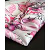 Women S Elegant Printed Simulated Silk Square Scarf For Summer Sun Protection