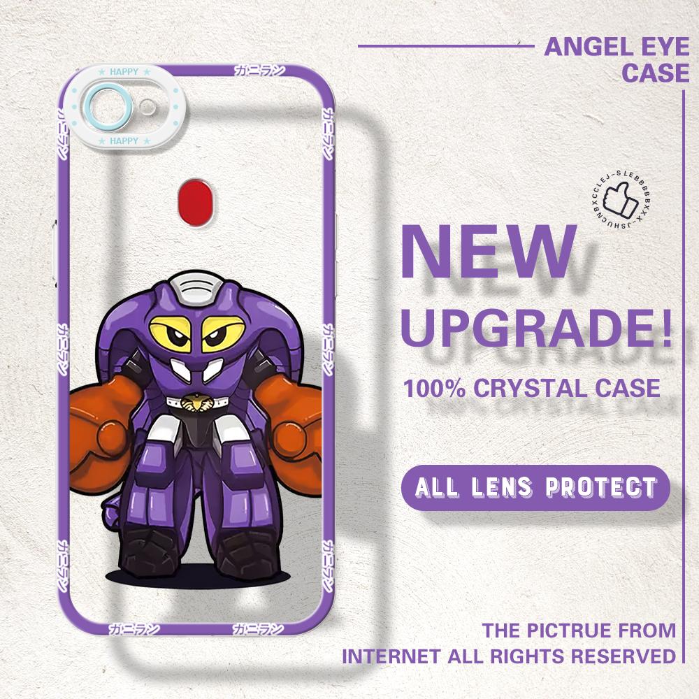 Shockproof Cartoon Astronaut Crystal Case Full Cover Camera Protection Transparent Soft Phone Casing for OPPO Reno Realme OnePlus