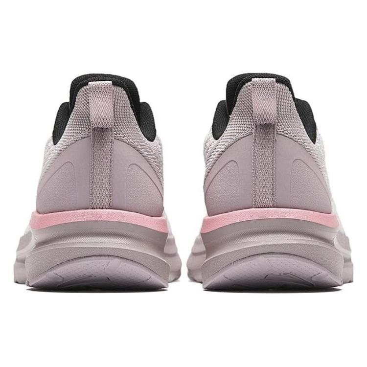 Anta Cloud Path Slip Resistant Abrasion Resistant Low top Running Shoes Women's Silver Gray 122345538-4