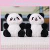 Pluszowy Breloczek Panda z Uśmiechniętym Wzorem Dla Dzieci i Dorosłych