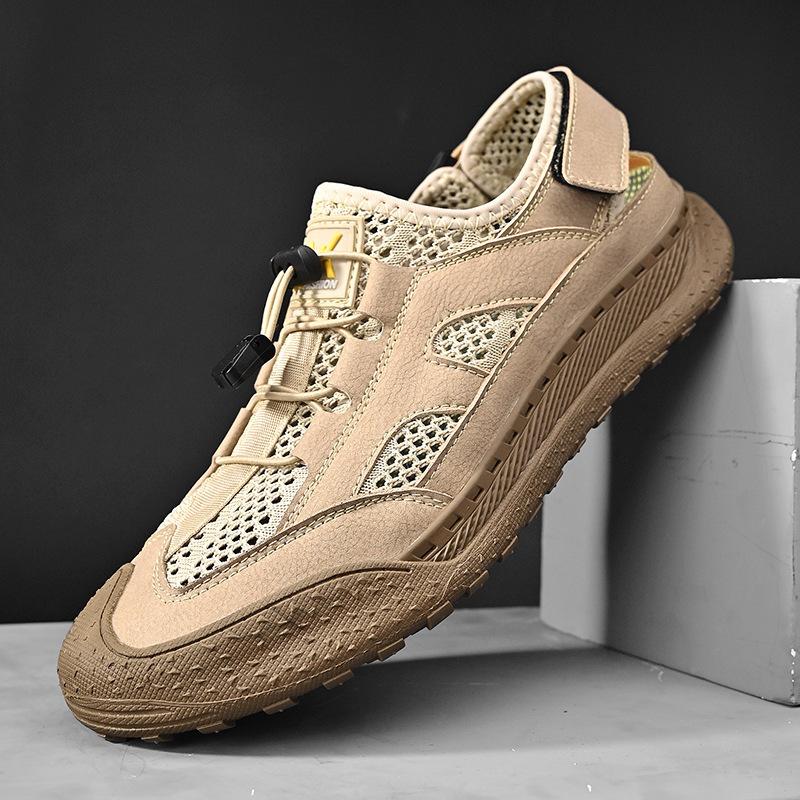 

Australian big-name summer new sandals outdoor non-slip hole shoes men s mesh beach shoes 46 пісочний