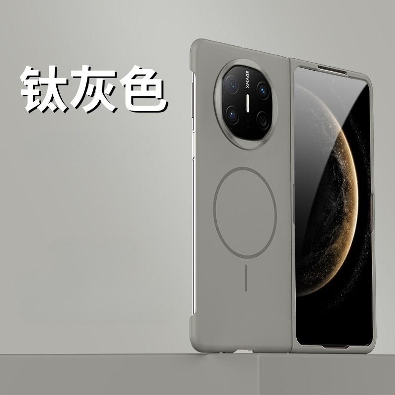 For Magsafe Ultra Thin Case for HUAWEI Mate X6 Mate X5 X3 X2 Frosted Hard PC Wireless Charging Back Cover Funda