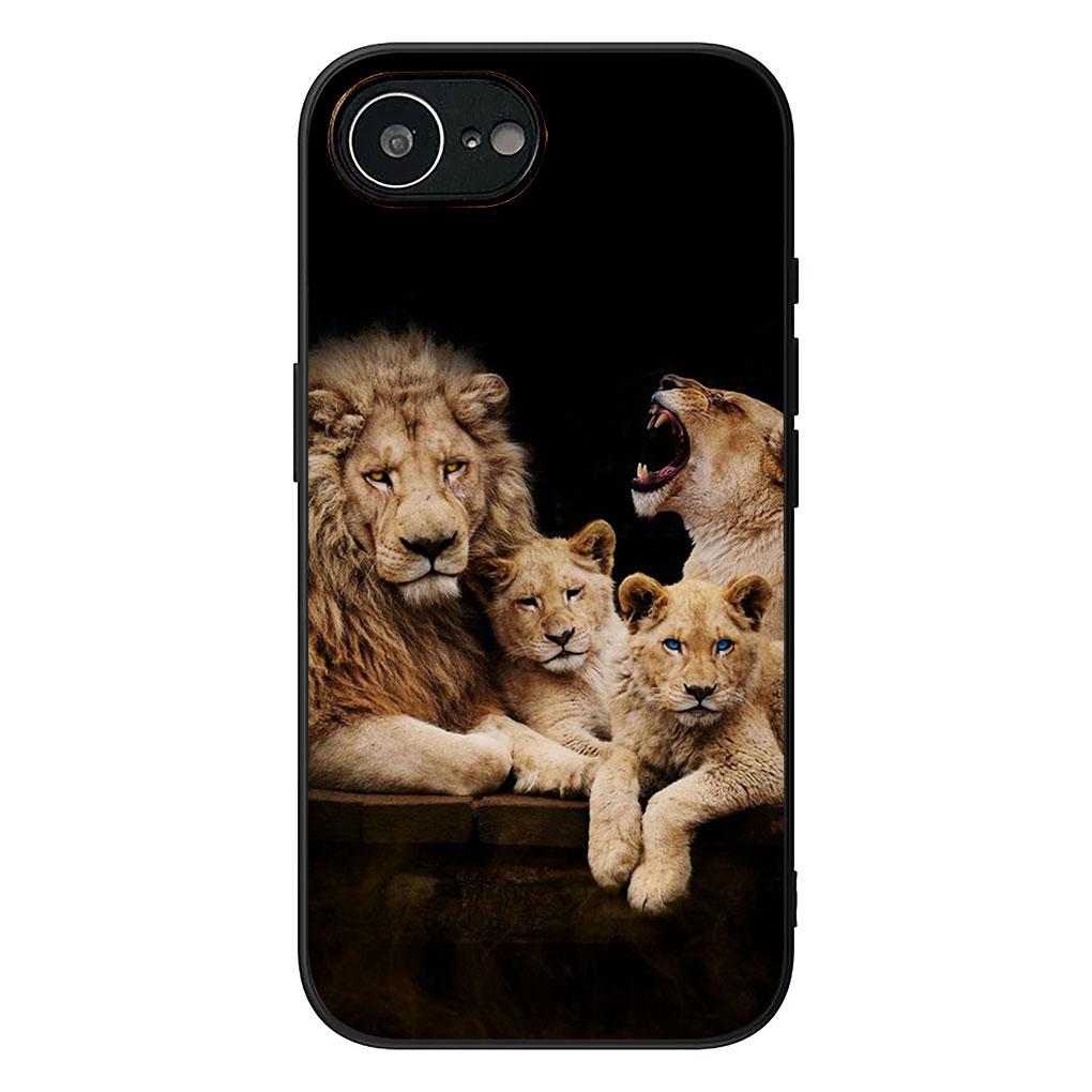 Animal Lion Art Casing Phone Cover for Samsung Galaxy S25 S24 S23 FE Plus Ultra S7 Edge A16 A15 5G s25+ Soft Case