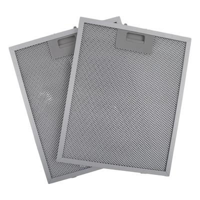 2PCS Cooker Hood Filters Metal Mesh Extractor Vent Filter 320 X 260 Mm Replacement Oil Filter Screen Heating Cooling