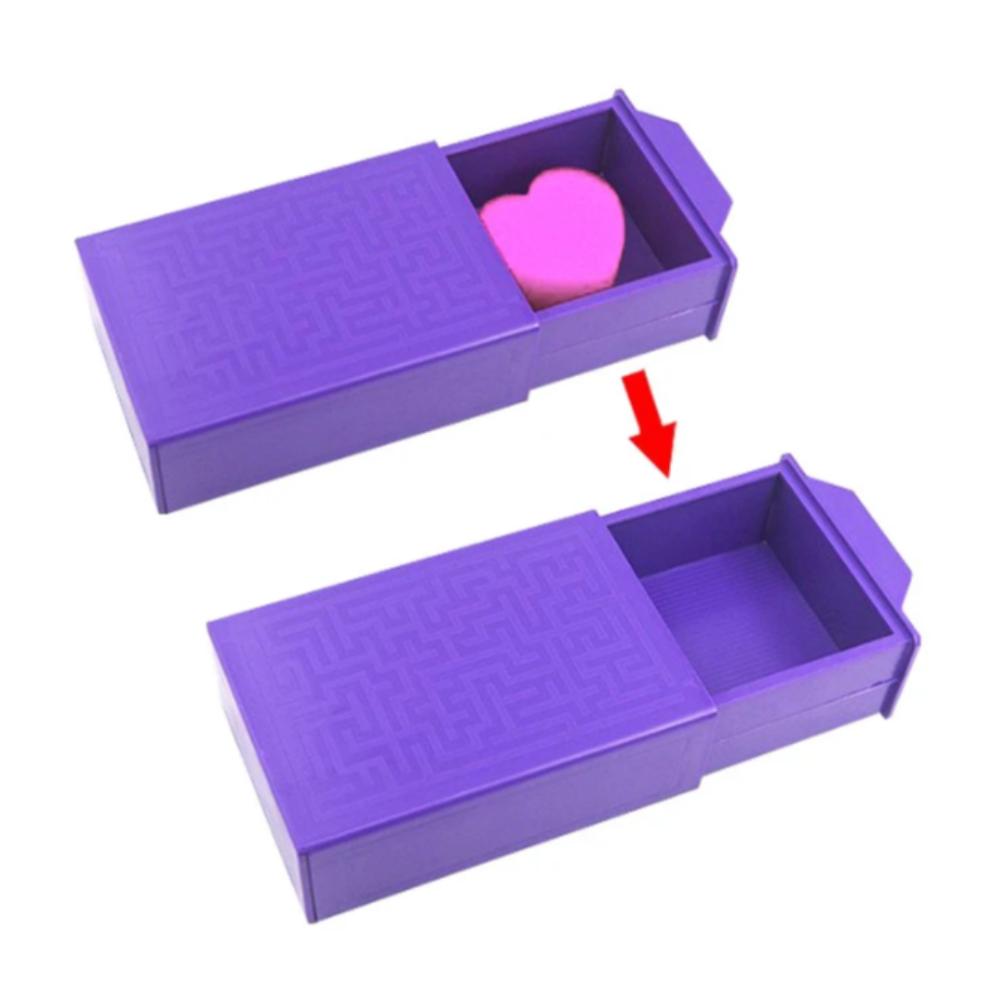Magic Purple Magic Box Trick Performance Magic Show Props Cool Magic Kits  for Kids Teens