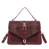 Un Bolso Cruzado de Hombro Único, Casual y de Moda, Un Bolso Cuadrado Pequeño Simple y Único