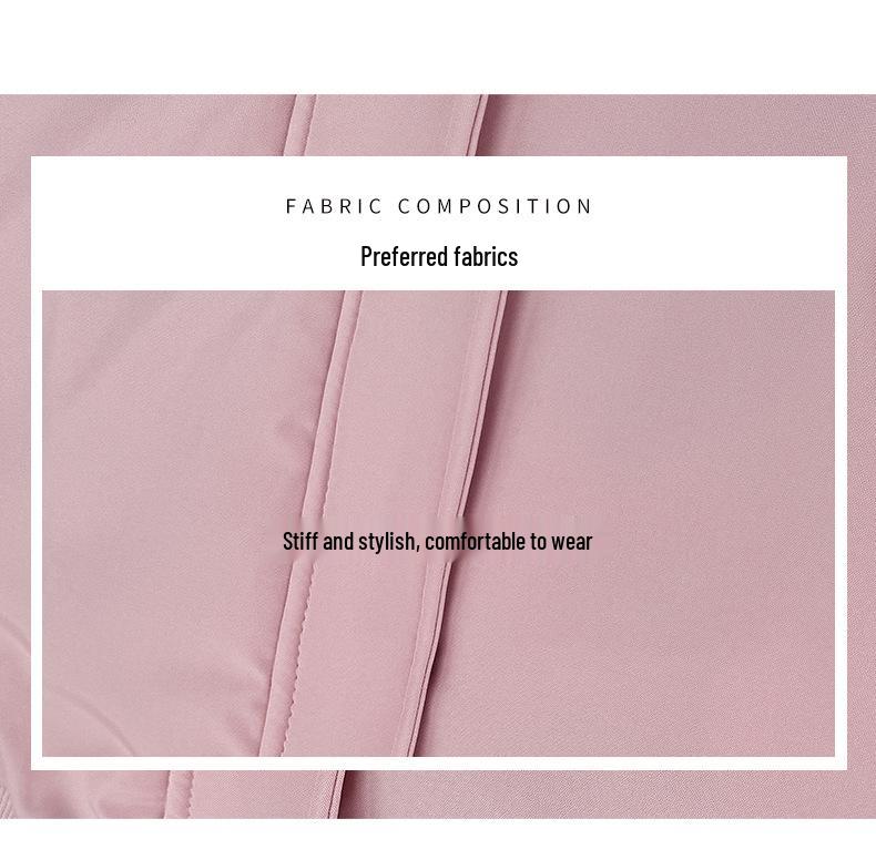 Women's Winter Hooded Cotton-Padded Parka with Stand-Up Collar and Badge Design