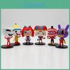6-12cm Circus Pop Clown Figure Set With Rotating Heads