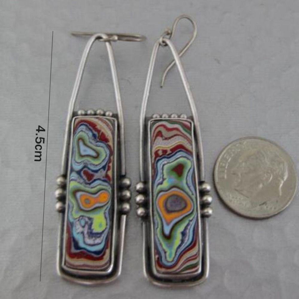 Geometry Shape Drop Earrings Classic Fashion Jewelry Elegant Dangle Earrings  Gift