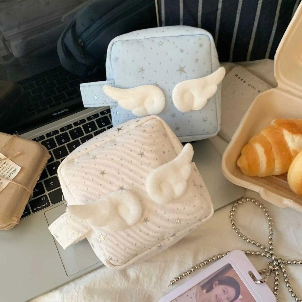 With Handle Makeup Bag for Women Mini Size Travel Cosmetic Organizer Personal Care