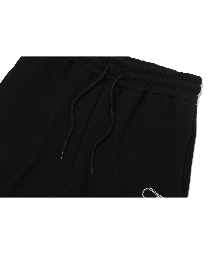 IFYOUWANT Dia Balloon Joger Sweatpants Black