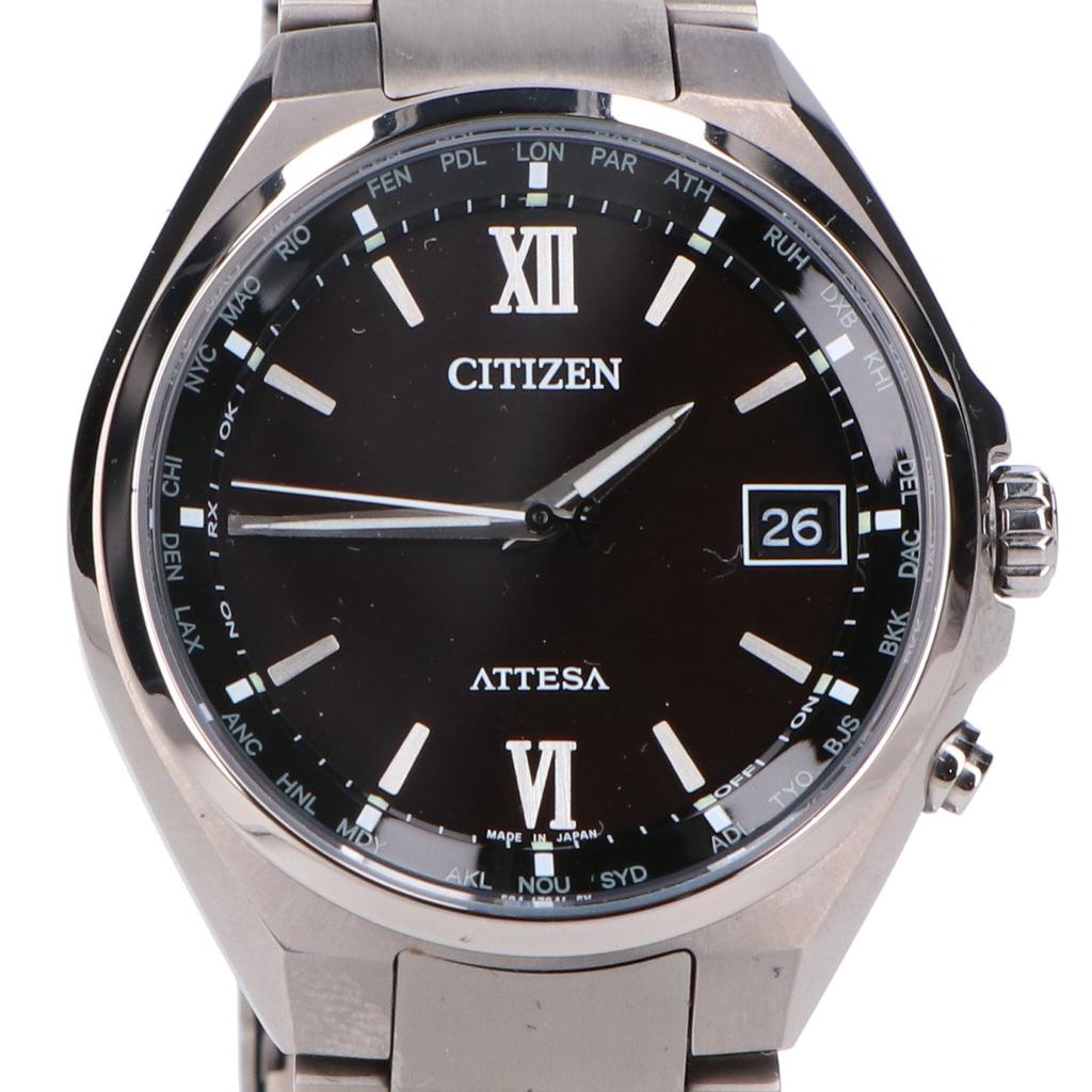 Citizen [Excellent Condition] CB1120-50G H149 ATTESA Perpetual Calendar Eco-Drive Radio-Controlled Watches SilverUsed