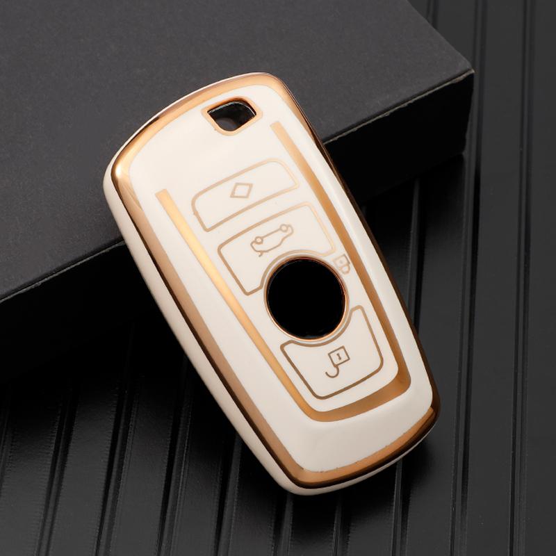 Soft TPU Car Remote Key Case Cover Shell Fob Protector Accessories For BMW 1 3 5 7 Series X1 X3 X4 X5 F10 F15 F16 F20 F30 F18 F25 M3 M4 E34