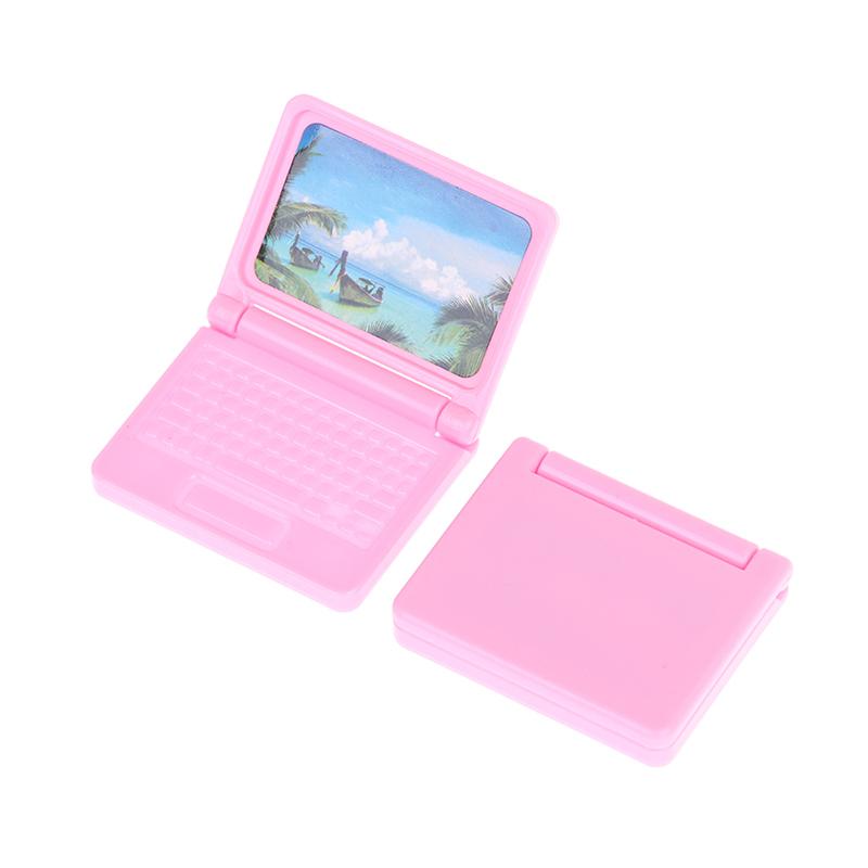 1/6 1/12 Scale Dollhouse Miniature Mobile Phone Tablet Computer for Doll House Furniture Accessories Toy