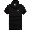 TrendHub New Mens Short Sleeve Polo Shirt Mens Embroidered Top Clothes Men's Business Casual Polo Shirt