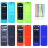 Silicone Cover for DOMYBOX DB52C7 Remote, Textured Grip Sleeve with Wrist Lanyard and Button Window for Home Use