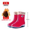 New Pvc Adult Tall Rain Shoes for Women, Wearing Non-slip and Waterproof Thick-soled Rain Boots for Women