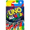 Mattel Game UNO UNO All Wild Card Game Party Game for Players Ages 7 and Up HHL33 2-10