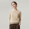 Women's Autumn/Winter Round Neck Pure Cashmere Knit Sweater