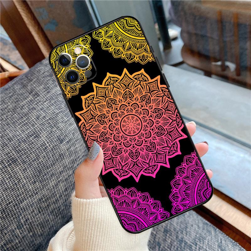 Mandala Phone Case For iPhone 17 Pro Max 17 Air iPhone 17 Pro Shockproof Cover