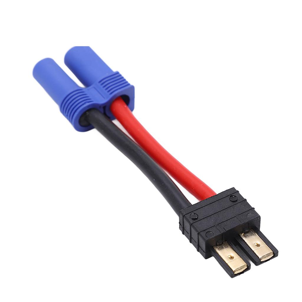 RC Male to EC5 Cable Durable Plastic Copper Soft Silicone High Safety Corrosion Resistant RC Male