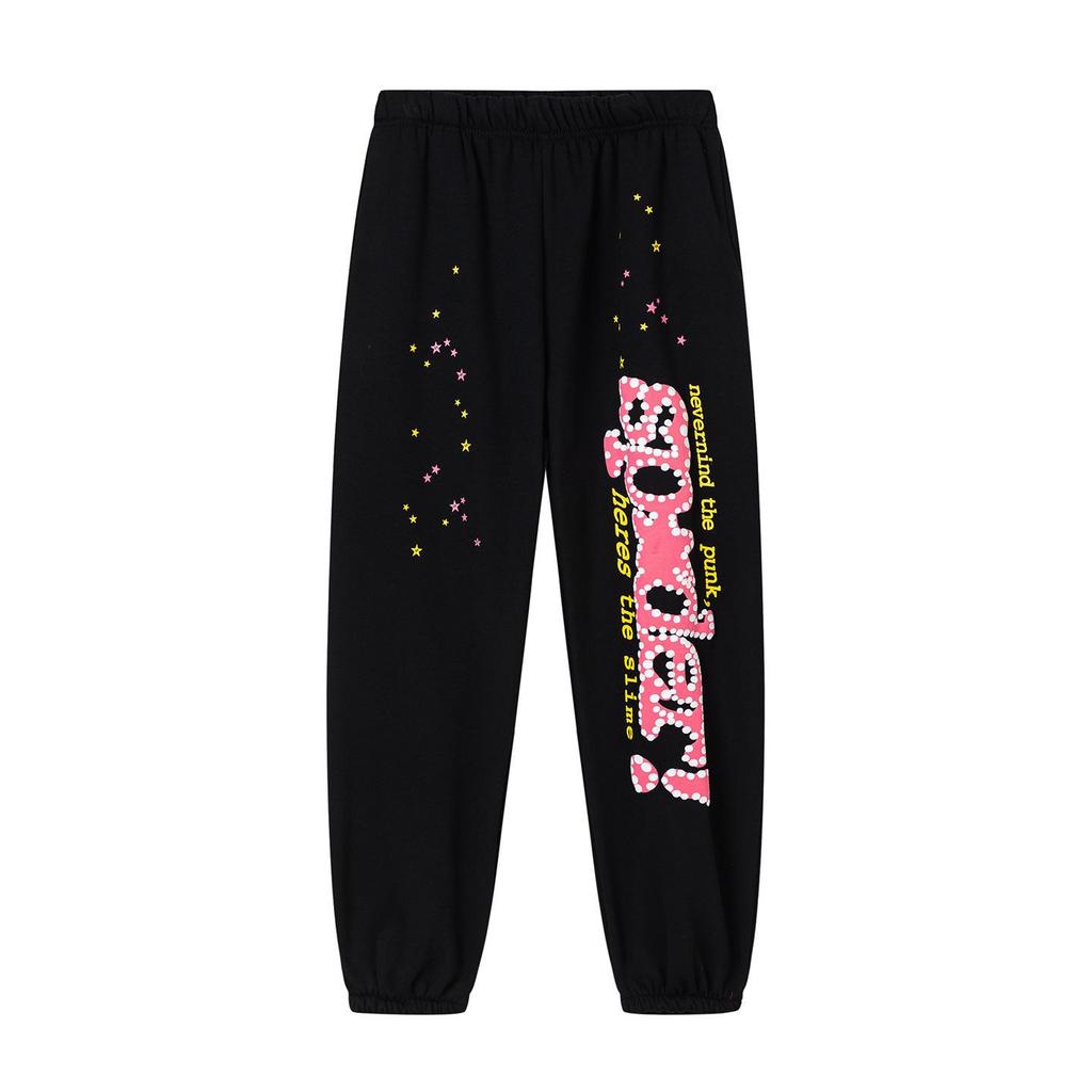SP5der Spinnenweb Plus Velours Hoodie & Joggingbroek Set - Unisex Trendy Streetwear