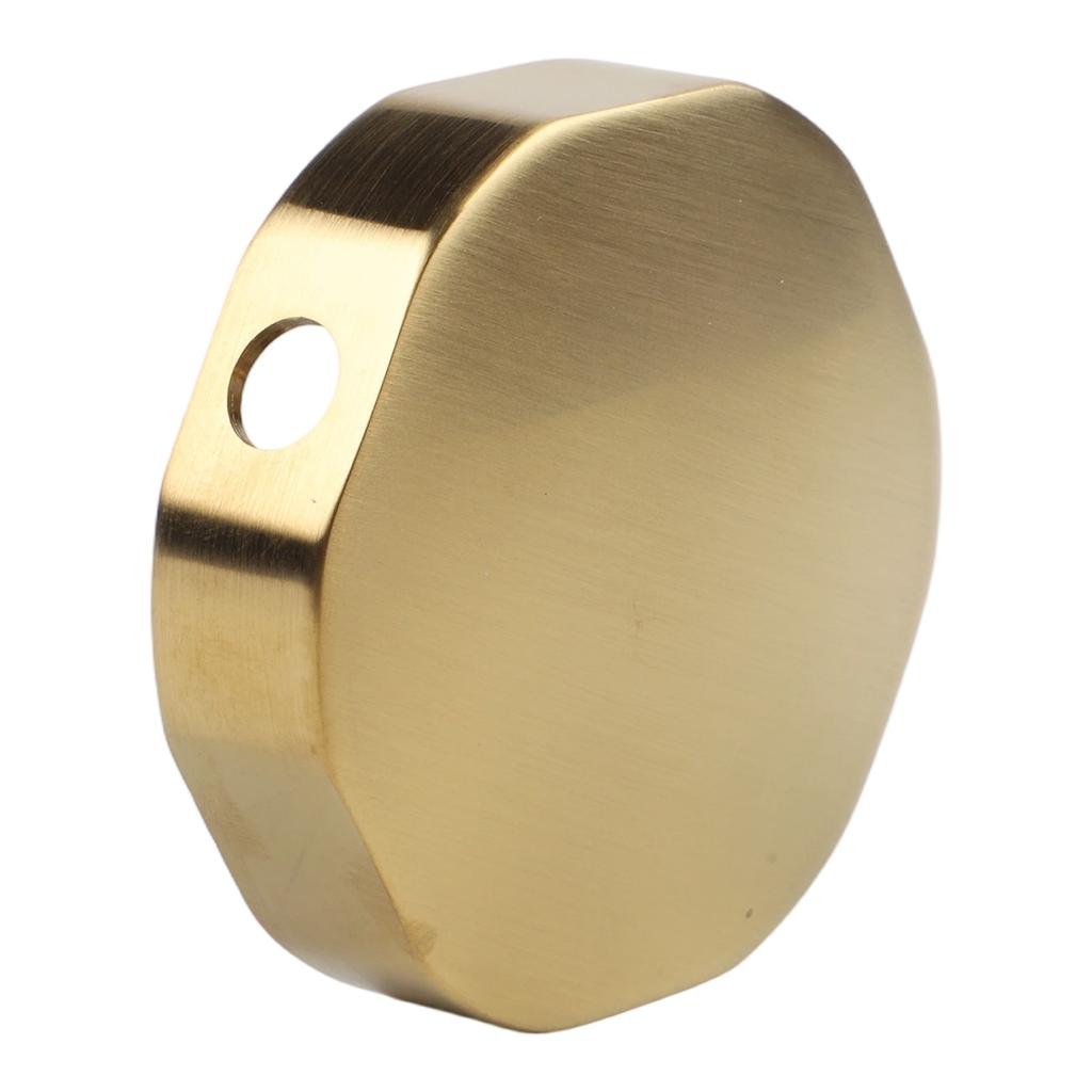 Bathroom Renovation Brushed Gold Bathtub Knob Easy Install Bathtub Knob Bathtub Knob User-friendly Design Brass Construction
