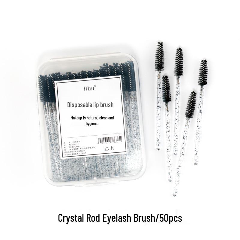 

Мини Портативная Кристальная Палочка Спиральная Щеточка для Ресниц и Бровей - Разноцветная, Одноразовая, Ультратонкая, В Коробке