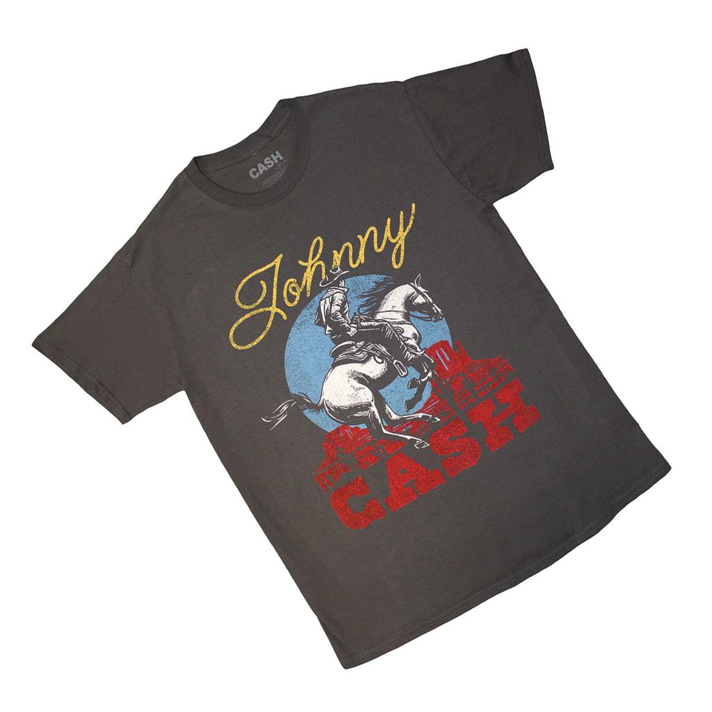 Johnny Cash Unisex Adult Gallop T-Shirt