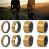 2 Sets Carbon Fiber Front Fork Spacer 5/10/15/20mm Lightweight Bike Headset Spacer High Strength Bike Stem Washer
